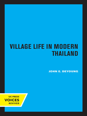 cover image of Village Life in Modern Thailand